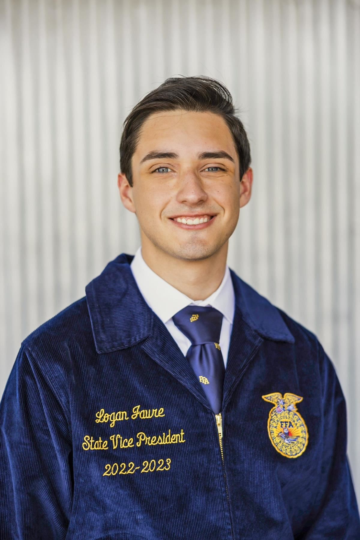 Jersey Village 2022 graduate Logan Jaure is the first state officer for the Texas FFA Association from Jersey Village HS.